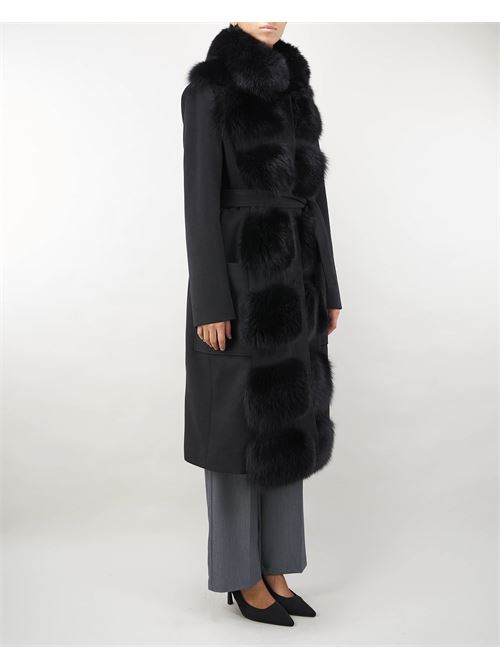 Coat with real fox fur inserts Yes London YES LONDON | Coat | CD119299